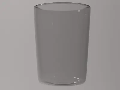 Low-poly drinking glasses PACK Free low-poly 3D model