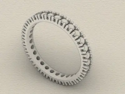 ETERNITY RINGS 3D print model