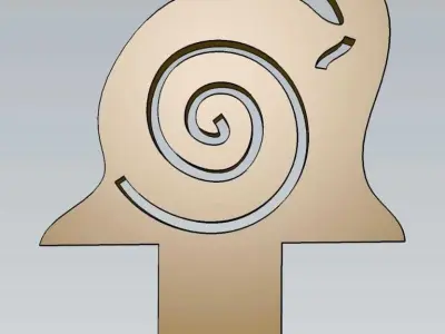 Wonderful Artificial Snail Home and Garden Outdoor Lawn Decor 3D model