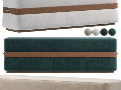  Ray Bench By Mezzo Collection 3D model