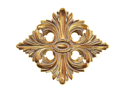 Classic carved 244 3D model