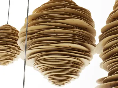 Parametric vespiary decor n1 3D model