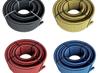 Corrugation for wire 3D model