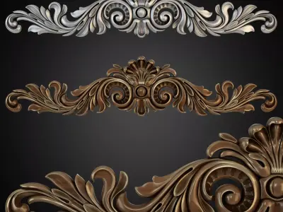 Decor Horizontal 003 3D model
