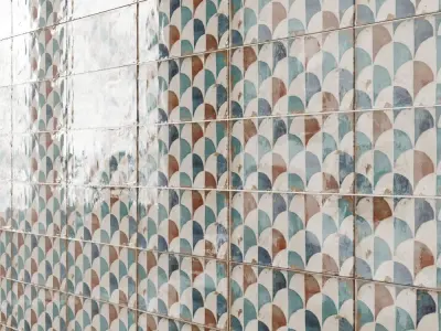 Mainzu esenzia Wall tiles 3D model