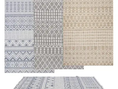 Rugs No 372 Low-poly 3D model