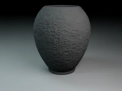 Flower vases set 3D print model