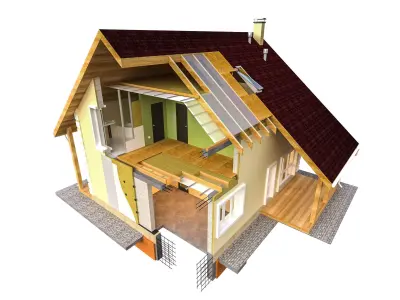 House construction 3D model