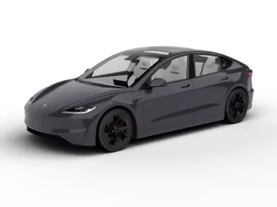 Tesla Model 3 Perfomance 2025 3d model 3D model