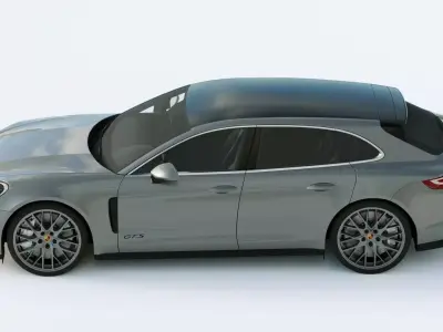 Porsche Panamera GTS Sport 2019 3D model