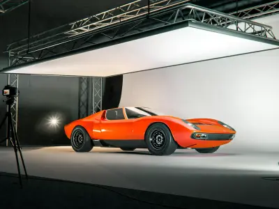 Antique Sports car 3D model