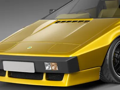 Lotus Esprit S2 Turbo 1978 3D model