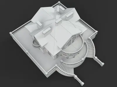 Villa Country House 3D model