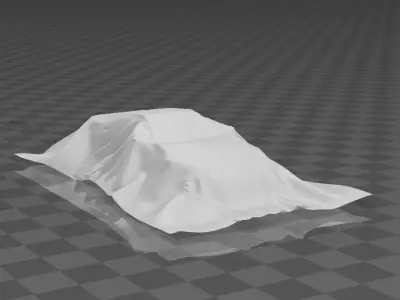 300ZX COVERED CAR 1  64 3D print model