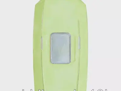 EcoSweep XS Street Cleaner with Lidar Technology Low-poly 3D model