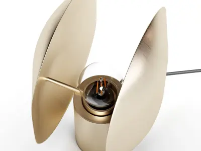 Clam Table Lamp 3D model