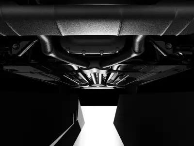 Limousine Car 3D model