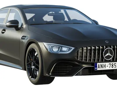 Mercedes-Benz AMG GT 63 4-door Coupe 3D model