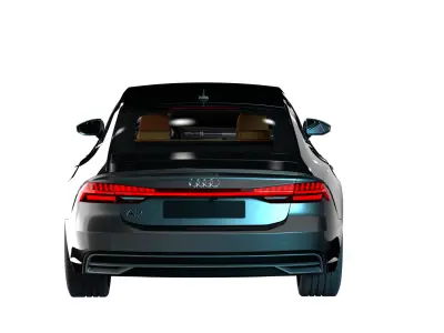 Audi A7 Low-poly 3D model buy