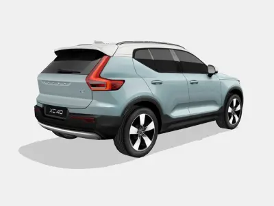 Volvo XC40 2018 Low-poly 3D model