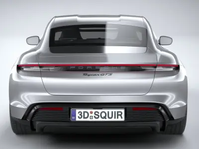 Porsche Taycan GTS 202 3D model