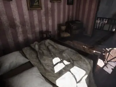 Resident Evil Haunted House Unreal Engine ready to use  3D model