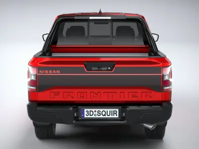 Nissan Frontier Hardbody 2024 3D model