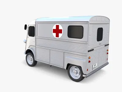 Citroen HY Ambulance 3D model