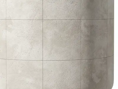 Seamless Plaster Material 90 3D model