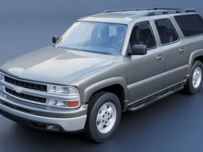 Chevrolet Suburban 2001 3D print model