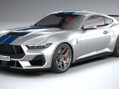 Shelby GT350 2025 3D model