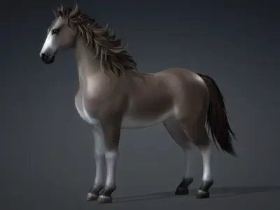 Horse-G7 3D model