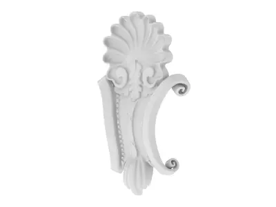 Cartouche Ornament 024 3D model