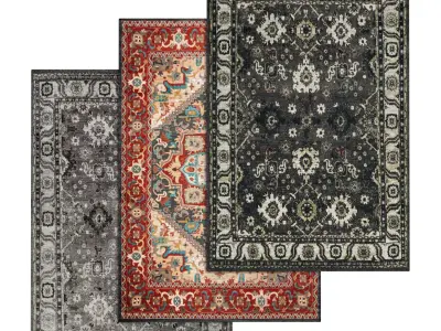 Rug Set 484 3D model