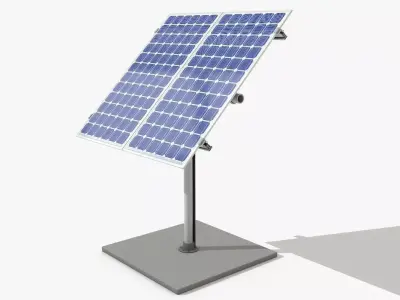 Solar Panel 3D model