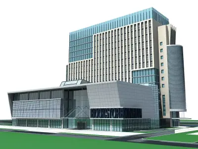 Building 52 3D model