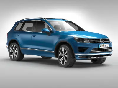 Volkswagen Touareg 2015 3D model
