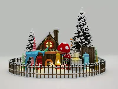 Christmas Decoration 3D model
