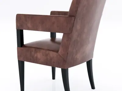 Holly hunt HUTTON OCCASIONAL CHAIR 3D model