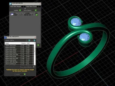 Jewelry Ring 3D print model