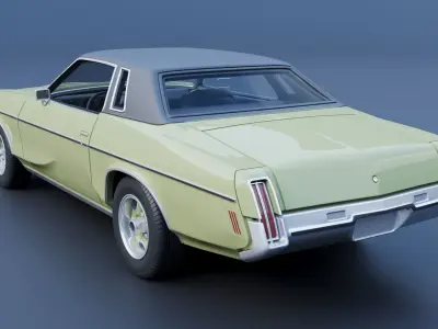 Oldsmobile Cutlass Supreme 1973  3D print model