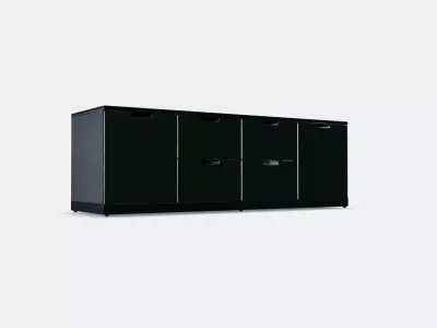 NORDLI Chest of 6 drawers 12 Low-poly 3D model