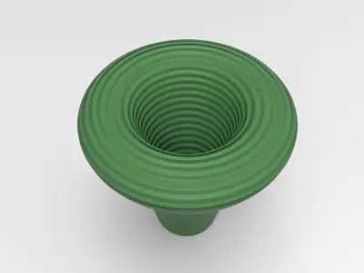 Kolq Vase Low-poly 3D model