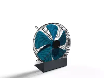 Free 40cm Fan by MileoPeterson Free 3D model