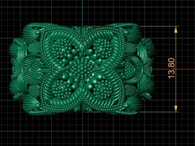 Engagement Ring 3D print model