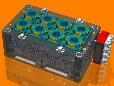 Test cup mold 3D print model