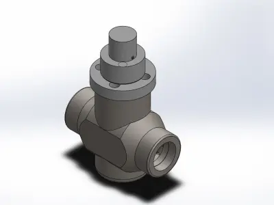 valve 3D print model