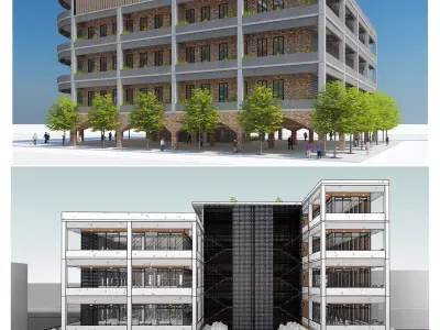 Office Building 3D model