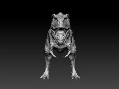 Tyrannosaurus rex 3d model 3D model