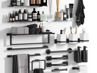 Bathroom Accessories VOL 05 3D model